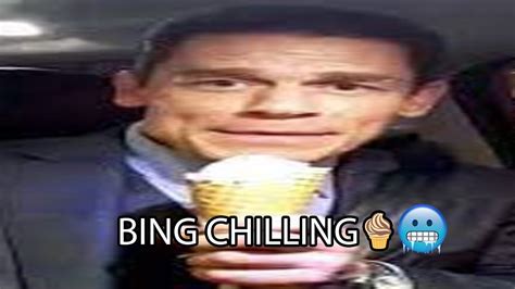 JOHN CENA BING CHILLING W/ SAMSUNG BASS BOASTED MEME - YouTube