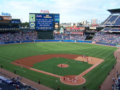 Atlanta,GA -Atlanta Braves Stadium | Travel fun, Atlanta braves stadium ...