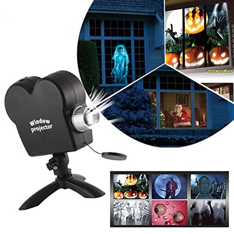 Halloween Christmas Projector, Halloween Holographic Projection with ...