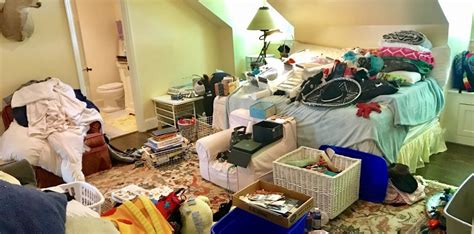 20 Photos of Messy Rooms Before and After Cleaning