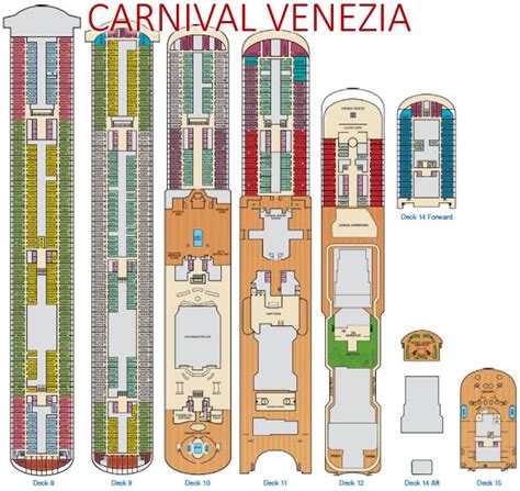 Carnival Cruise Venezia Deck Plan Costa Plans, Layouts, Pictures, Videos