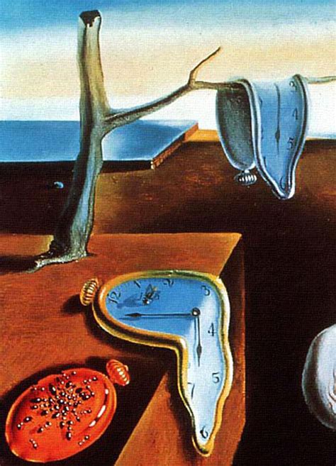 Salvador Dali, The Persistence of Memory (Surrealist: 1931) also known ...