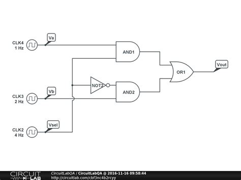 4 To 1 Multiplexer Using Nand Gates