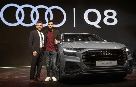 Virat Kohli Spotted Driving His Recently Bought Carrera White Audi Q8 ...