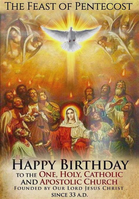 Happy Feast of Pentecost! Come, Holy... - Vocation Ministry