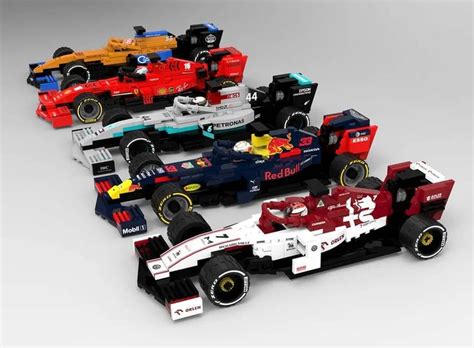 2020 Lego F1 cars : formula1 | Lego cars, Lego racers, Lego