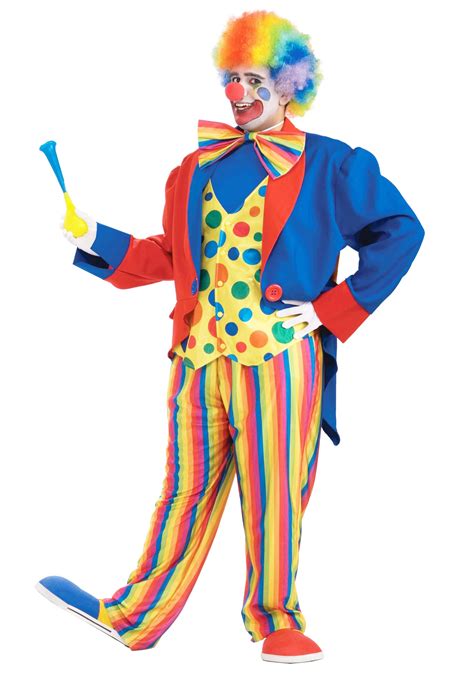 Plus Size Mens Clown Costume