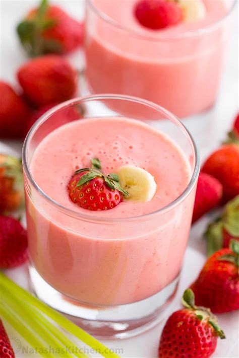 Easy Strawberry Smoothie Recipe