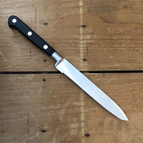 K Sabatier 5" Serrated Tomato Knife 'Authentique' Stainless - Bernal ...