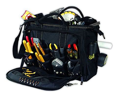 Best Tool Bags For Carpenters: 3. Custom LeatherCraft 1539 Multi ...