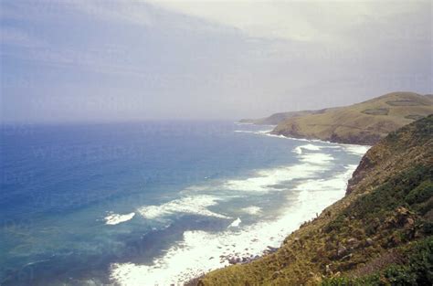 South Africa, Eastern Cape, coastline near Coffee Bay stock photo