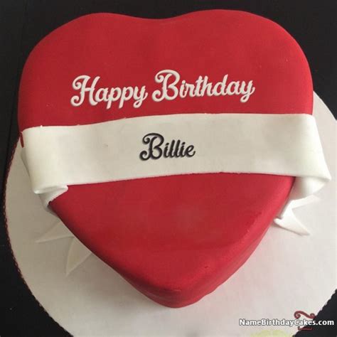 Happy Birthday Billie Cakes, Cards, Wishes