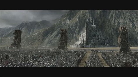 The Lord of the Rings (2003) - Battle for Minas Tirith Beggins - Part 1 ...