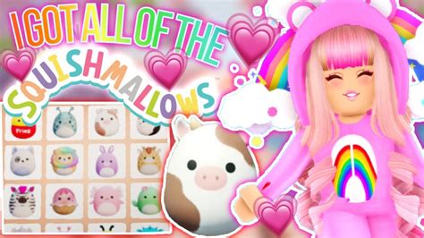 *NEW UPDATE* I HAVE ALL THE SQUISHMALLOWS FINALLY!!!! ROBLOX ...