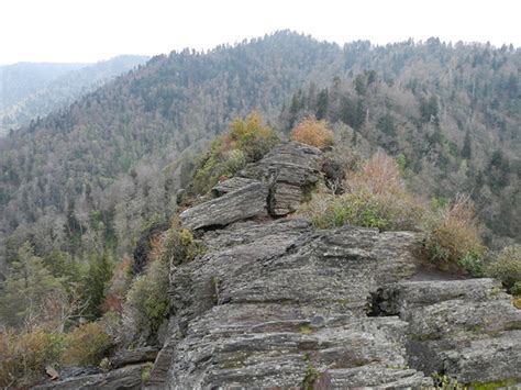 Gatlinburg Hiking Trails: Chimney Tops: Smoky Mountains Area Info Post