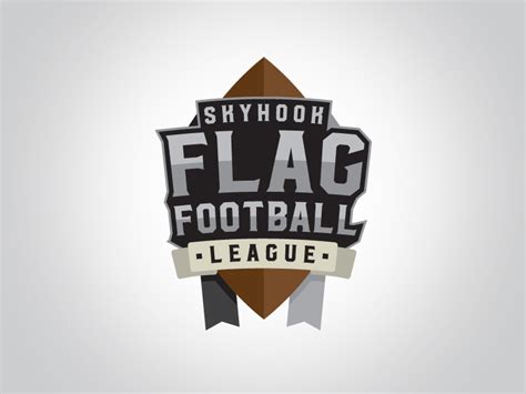 Skyhook Flag Football League Logo by Ron Gibbons on Dribbble