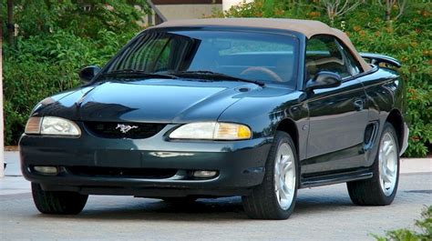 Dark Satin Green 1998 Ford Mustang GT Convertible - MustangAttitude.com ...