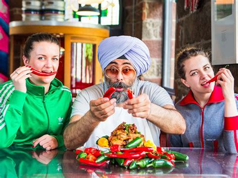 Chef Hardeep Singh Kohli launches chilli wing-eating contest | Scotsman ...