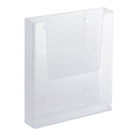 WALL MOUNTED BROCHURE HOLDER A4 Wall Mount Clear ** see also JPM-86610 ...