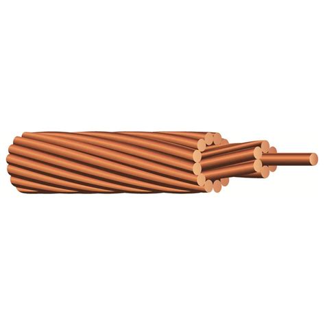 Stranded 6 AWG 7 strand 81 (lbs/1000 ft) Southwire Bare Copper Wire ...