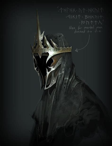 Witch king of Angmar | Средиземье, Концептуальные черты, Толкин