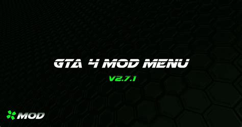 GTA 4 Mod Menu (PC Download) | X Mod