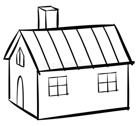 House Drawing Outline Clip Art