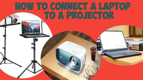 HOW TO CONNECT A LAPTOP TO A PROJECTOR - YouTube