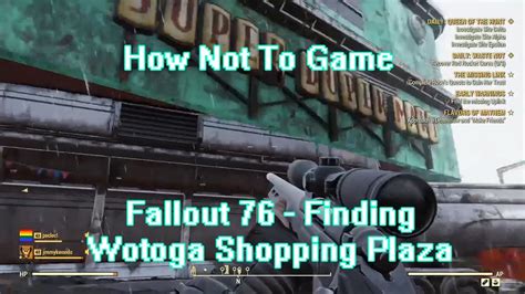 Fallout 76 - Finding Watoga Shopping Plaza - YouTube