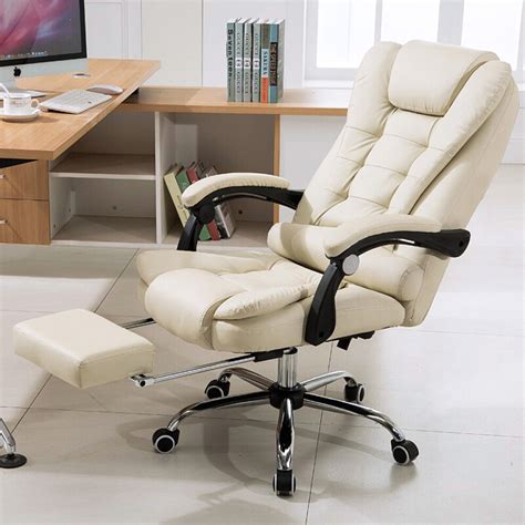 Reclining Computer Chair With Footrest | Chair Design