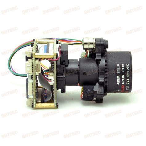 Super Starlight 2MP IP Camera Module Auto IRIS 3.6 11mm 3X Zoom lens ...