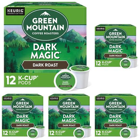 Amazon.com: Green Mountain K-Cups Dark Magic, 0.4 ounce, 12 count (Pack ...