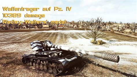 Waffentrager auf Pz IV 10389 damage | World of tanks