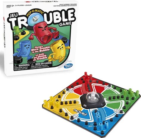 Hasbro Gaming Trouble Board Game – BigaMart