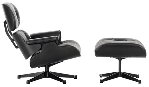 Vitra Eames Lounge Chair Black von Charles und Ray Eames I Vitra Eames ...