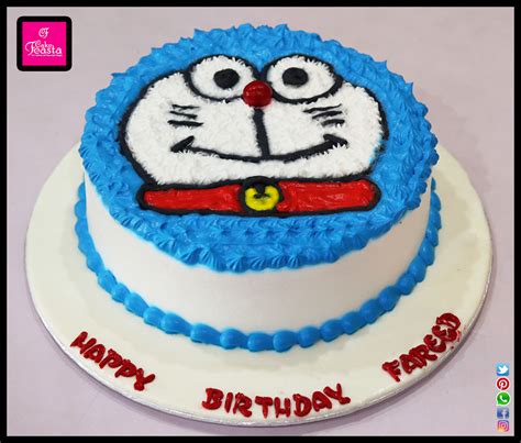 Doraemon Birthday Cake - Customized Cakes | Order Online | Delivery in ...