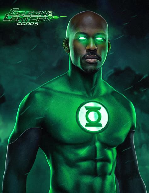 John Stewart Green Lantern by ehnony on DeviantArt