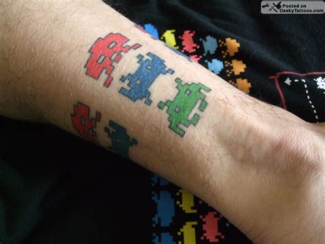 Space Invaders – Geeky Tattoos