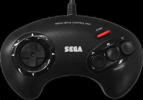 Sega Mega Drive II Controller - Consolevariations