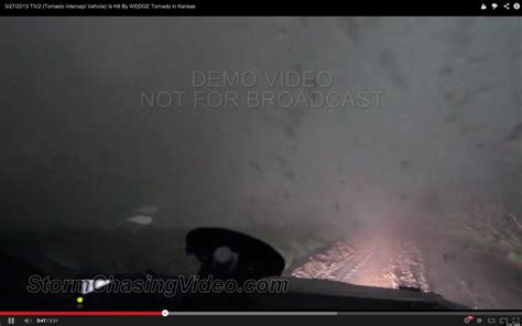 Storm Chasers Inside Kansas Tornado Capture Amazing Footage Of Twister ...