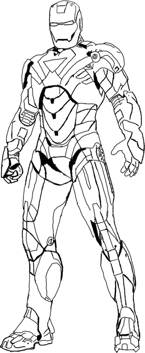 Heroes Iron Man Coloring Page | Spiderman coloring, Avengers coloring ...