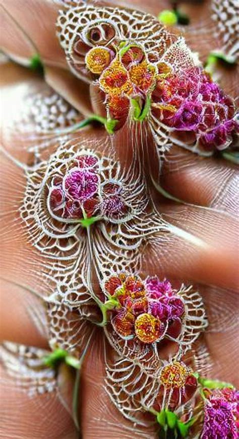 Intricate flowers - AI Generated Artwork - NightCafe Creator