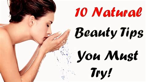 10 Natural beauty tips for face you must try || US Health TV - YouTube