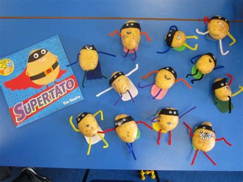 Super hero activities, Supertato, Superhero crafts