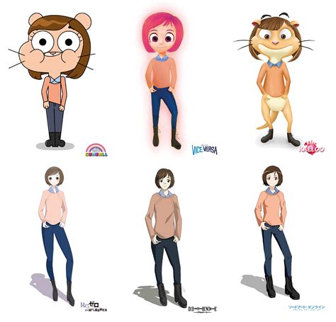 Different animation styles - self-portrait | Behance