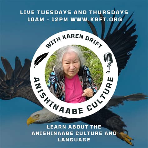 7-7-22 - Anishinaabe Language & Culture Show - LIVE - KBFT