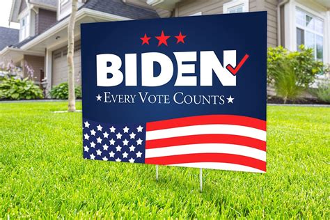 Biden Political Campaign Yard Sign design Digital file only | Etsy