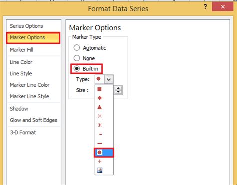 How to create dot plot in Excel?