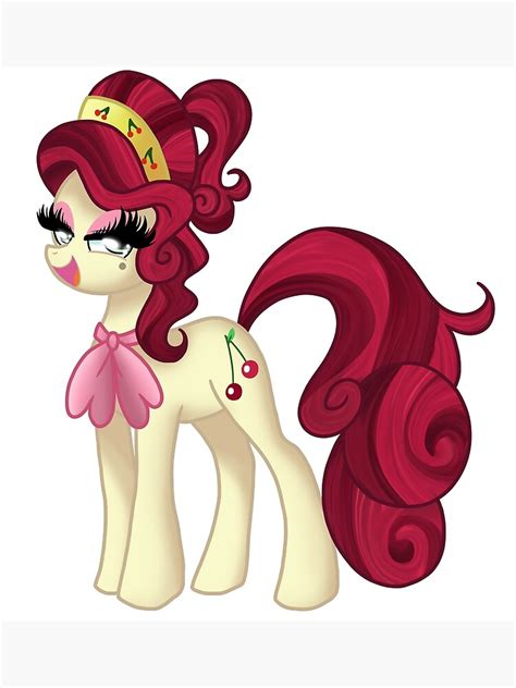 "Cherry Jubilee MLP Fan Art" Poster for Sale by ShadowiesArt | Redbubble