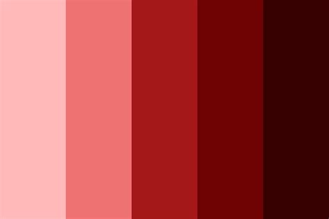 Red rose Wine Color Palette